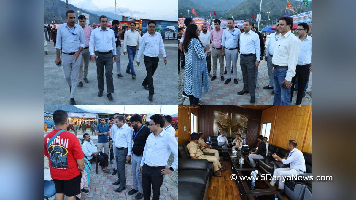 Mohammad Alyas Khan, Ramban, Deputy Commissioner Ramban, Shri Amarnath Ji Yatra, Shri Amarnath Ji Yatra 2026, Amarnath Ji Yatra, Amarnath Ji Yatra 2026, Shri Amarnath Ji Yatra Pilgrims, Shri Amarnath Ji Shrine Board, SASB, SANJY 2026