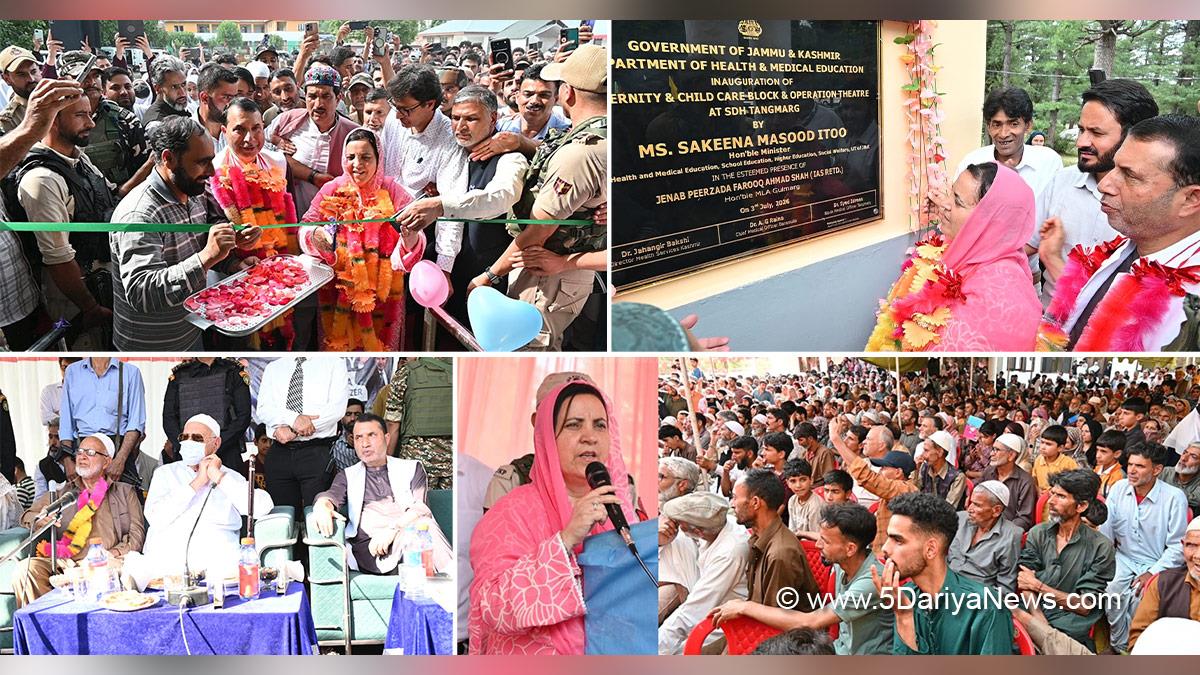 Sakeena Itoo, Sakina Itoo, Jammu and Kashmir National Conference, National Conference, Tangmarg
