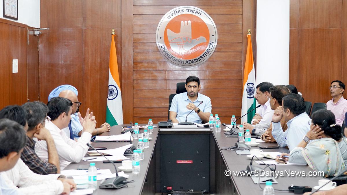 Nishant Kumar Yadav, Deputy Commissioner Chandigarh, DC Chandigarh, UT Chandigarh, Chandigarh News, Latest Chandigarh News