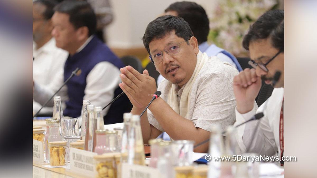 Conrad Kongkal Sangma, Conrad Sangma, Chief Minister of Meghalaya, Meghalaya, National Peoples Party