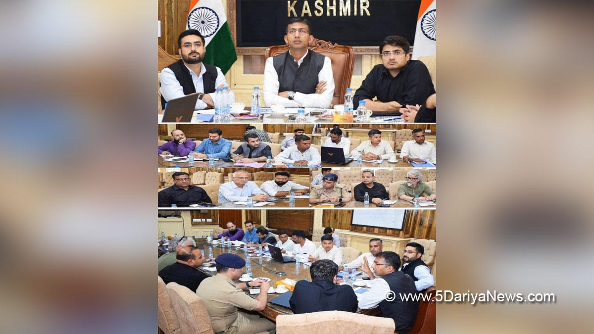 Anshul Garg, Divisional Commissioner Kashmir, Akshay Labroo, Srinagar, Deputy Commissioner Srinagar, Faz Lul Haseeb, Airfield Environment Management Committee