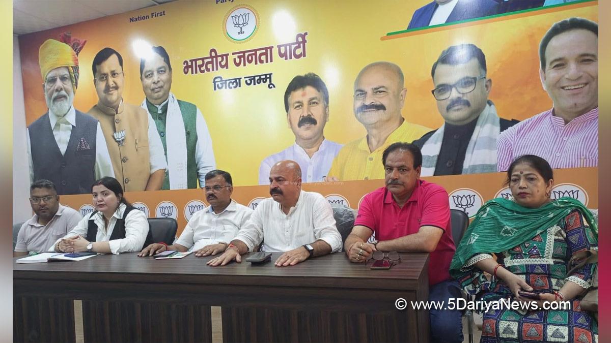 Yudhvir Sethi, BJP JK, Jammu
