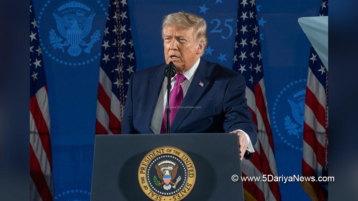 Donald Trump, US President, Washington