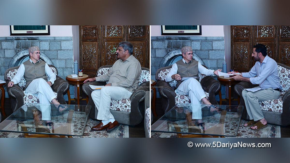 Omar Abdullah, Chief Minister of JK, Jammu and Kashmir National Conference, National Conference, Srinagar