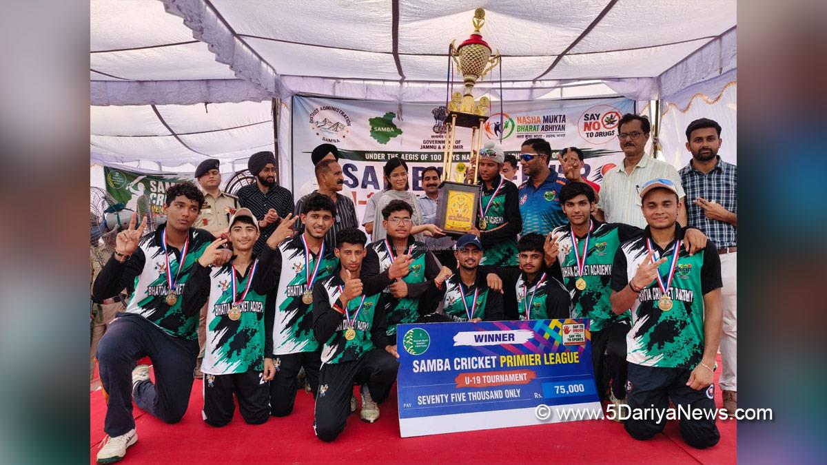 Ayushi Sudan, Samba, Deputy Commissioner Samba, Samba Cricket Premier League