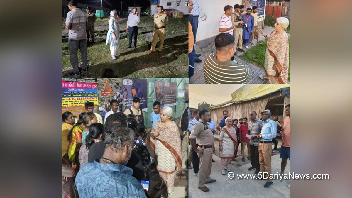 Indu Kanwal Chib, Bandipora, Deputy Commissioner Bandipora, Ajaz Ahmad Zargar, SSP Bandipora, Shri Amarnath Ji Yatra, Shri Amarnath Ji Yatra 2026, Amarnath Ji Yatra, Amarnath Ji Yatra 2026, Shri Amarnath Ji Yatra Pilgrims, Shri Amarnath Ji Shrine Board, SASB, SANJY 2026, Shadipora Transit Camp