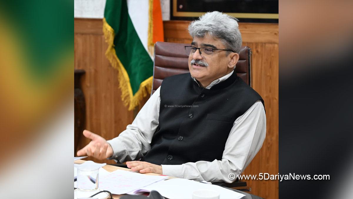 Atal Dulloo, Chief Secretary JK, Srinagar