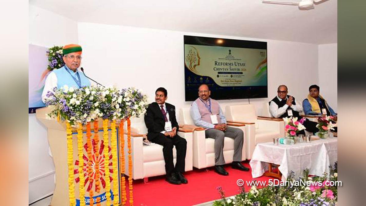 Arjun Ram Meghwal, Bharatiya Janata Party, BJP, Chintan Shivir 2026, Mount Abu