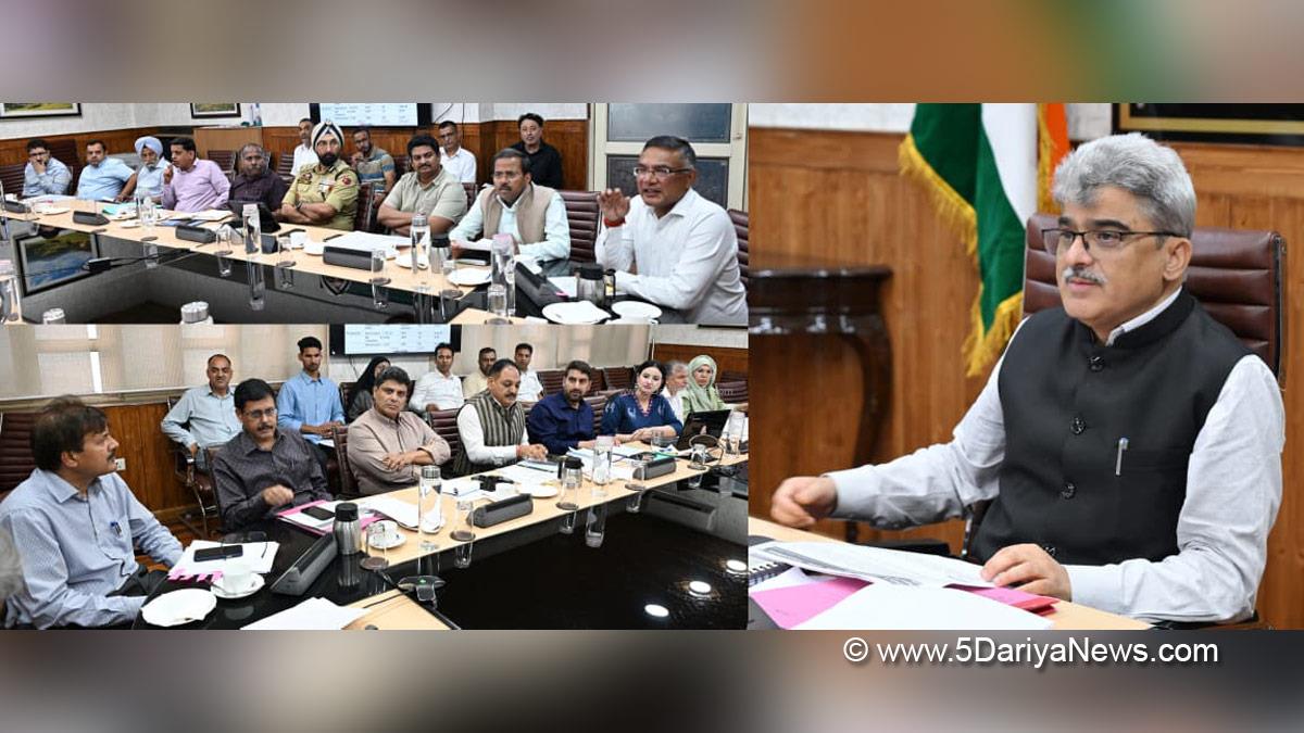 Atal Dulloo, Chief Secretary JK, Srinagar