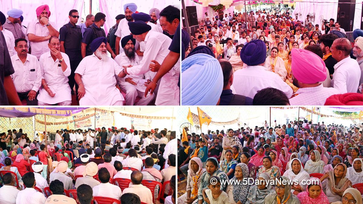 Sukhbir Singh Badal, Shiromani Akali Dal, SAD, Akali Dal, Jalalabad