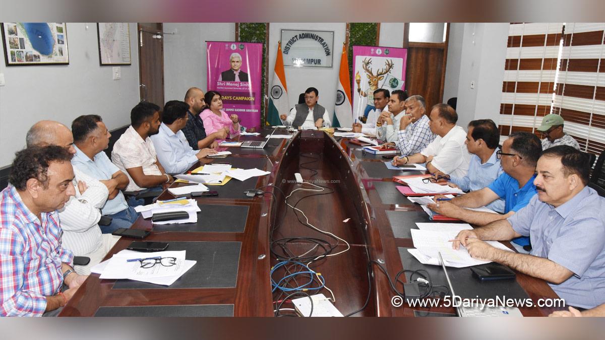 Minga Sherpa, Udhampur, DC Udhampur, Deputy Commissioner Udhampur