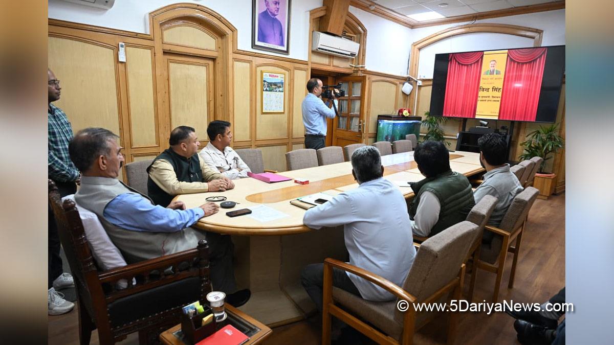 Sukhvinder Singh Sukhu, Thakur Sukhvinder Singh Sukhu, Himachal Pradesh, Himachal, Himachal Congress, Chief Minister of Himachal Pradesh, Himachal News, Latest Himachal News 