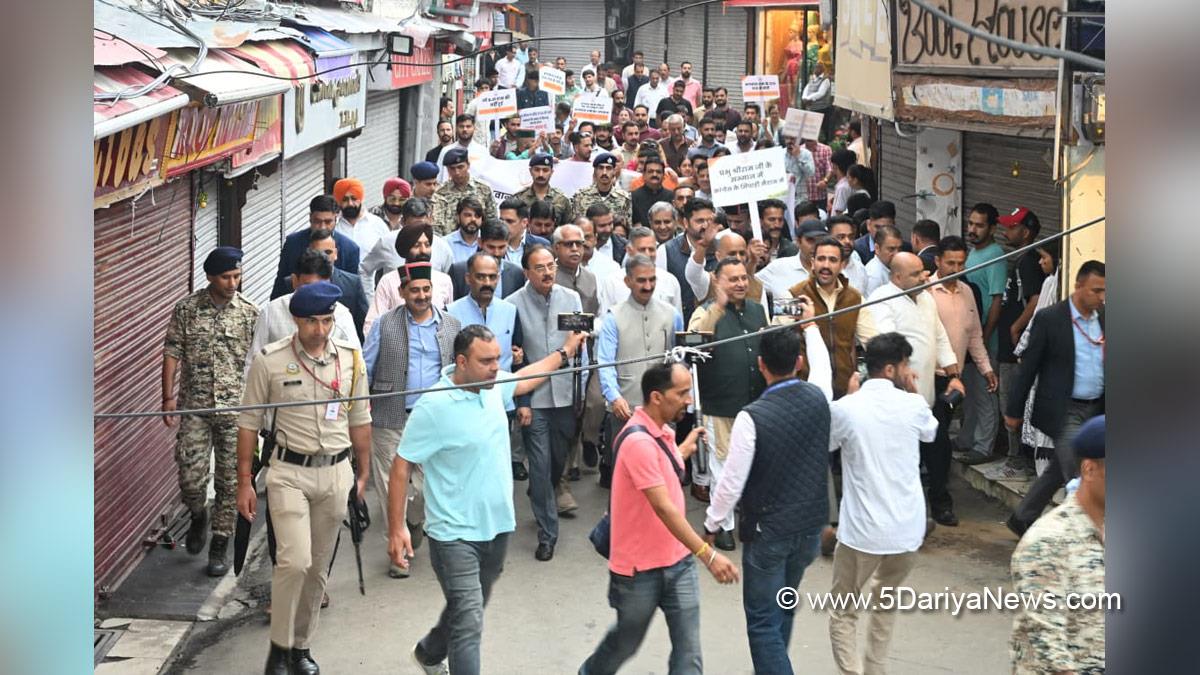 Protest, Sukhvinder Singh Sukhu, Thakur Sukhvinder Singh Sukhu, Himachal Pradesh, Himachal, Himachal Congress, Chief Minister of Himachal Pradesh, Himachal News, Latest Himachal News 
