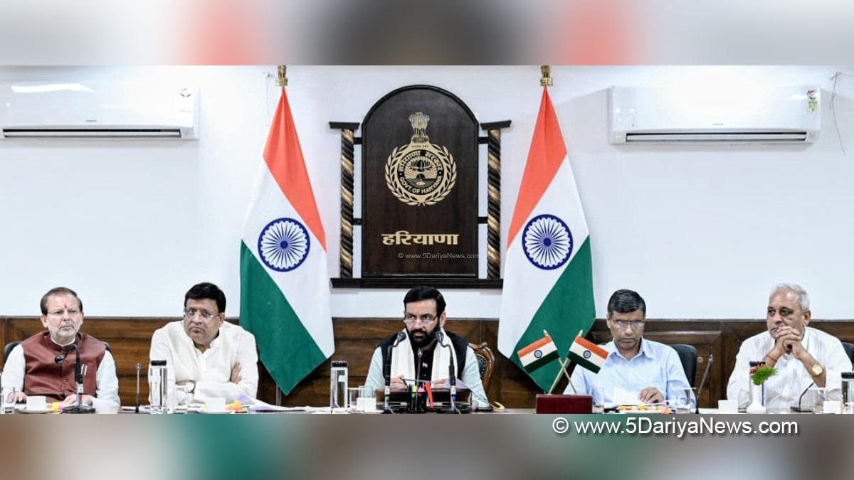 Nayab Singh Saini, Haryana, Chief Minister of Haryana, BJP Haryana, Haryana News, Latest Haryana News, Dr Arvind Kumar Sharma, Ranbir Gangwa, Mahipal Dhanda, Vipul Goel