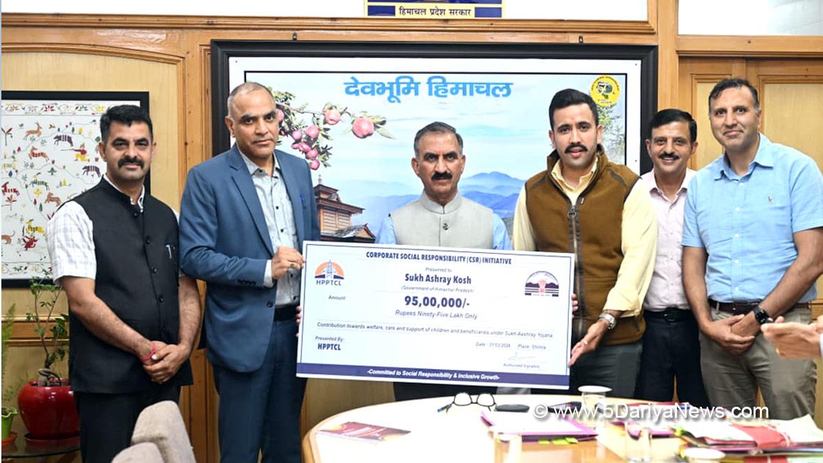 Sukhvinder Singh Sukhu, Thakur Sukhvinder Singh Sukhu, Himachal Pradesh, Himachal, Himachal Congress, Chief Minister of Himachal Pradesh, Himachal News, Latest Himachal News, HPPTCL, Sukh Ashray Kosh, Kamlesh Kumar Pant, Vikramaditya Singh