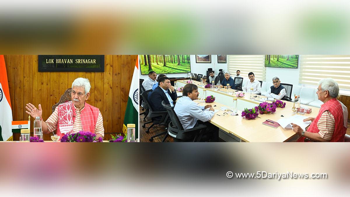 Manoj Sinha, Lieutenant Governor JK, Srinagar, Atal Dulloo