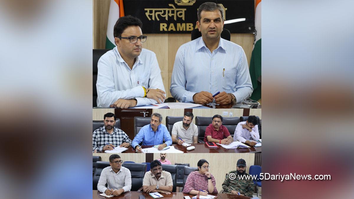 Mohammad Alyas Khan, Ramban, Deputy Commissioner Ramban