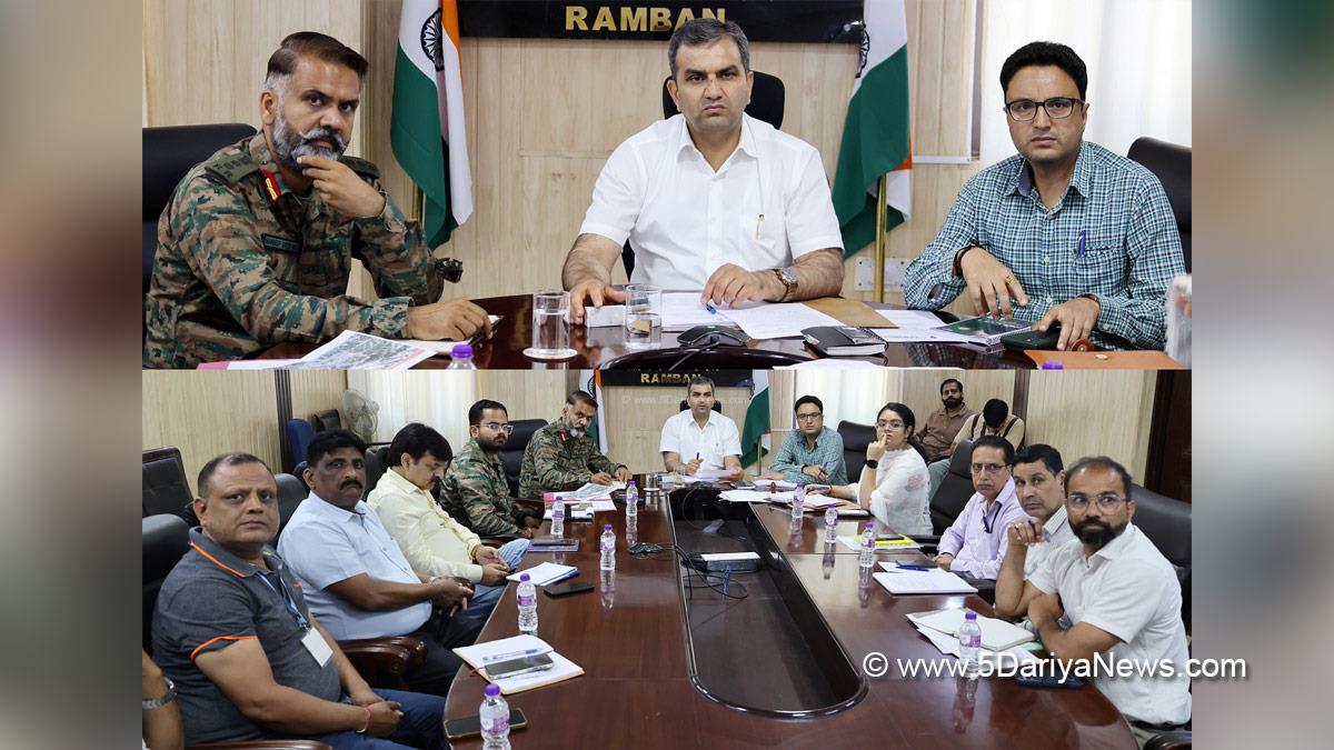 Mohammad Alyas Khan, Ramban, Deputy Commissioner Ramban
