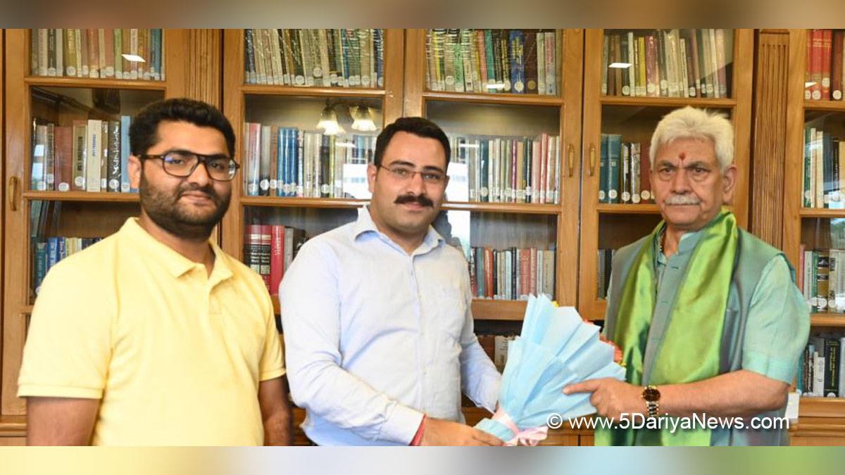 Manoj Sinha, Lieutenant Governor, JK, Nitin Hangloo, Srinagar