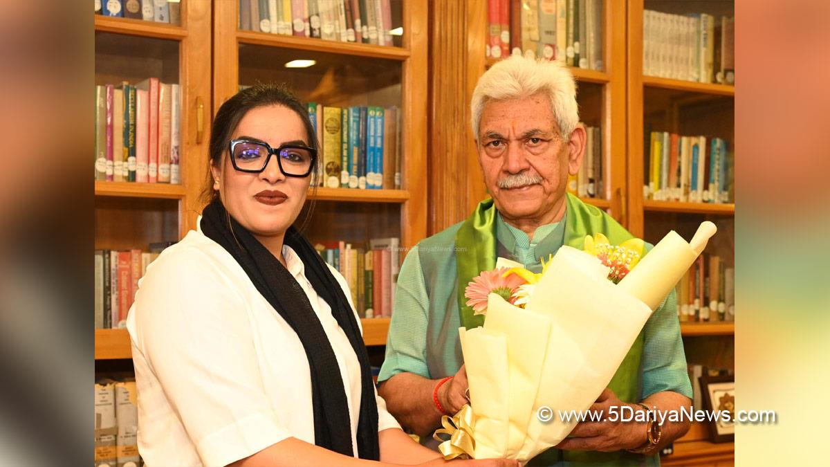 Manoj Sinha, Lieutenant Governor, JK, Advocate Tabassum Rahim, Srinagar