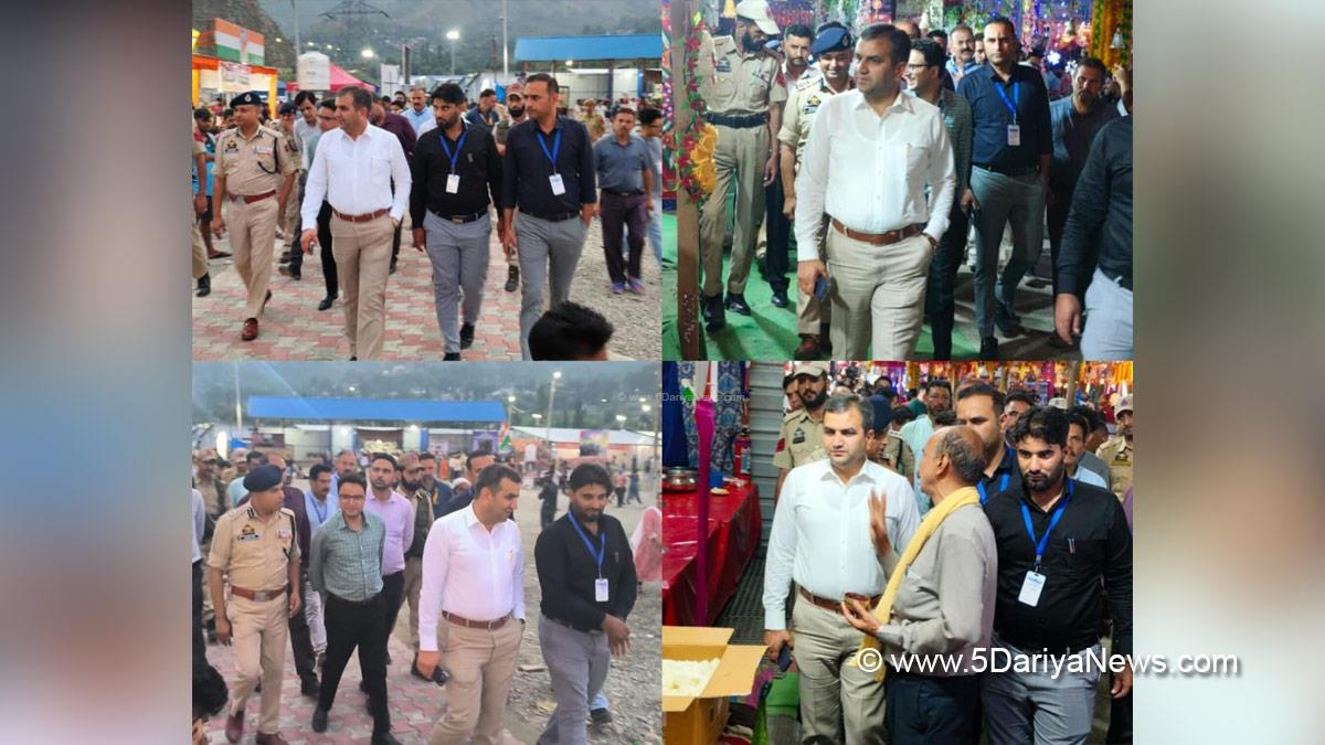 Mohammad Alyas Khan, Ramban, Deputy Commissioner Ramban, Shri Amarnath Ji Yatra, Shri Amarnath Ji Yatra 2026, Amarnath Ji Yatra, Amarnath Ji Yatra 2026, Shri Amarnath Ji Yatra Pilgrims, Shri Amarnath Ji Shrine Board, SASB, SANJY 2026