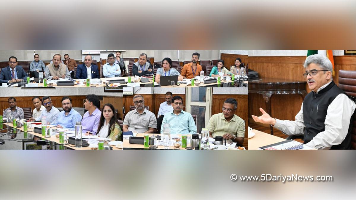 Atal Dulloo, Chief Secretary JK, Srinagar