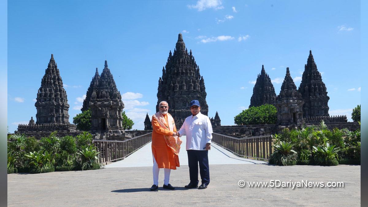 Narendra Modi, BJP, Bharatiya Janata Party, Prime Minister of India, Prabowo Subianto, Jakarta, Prambanan Temple