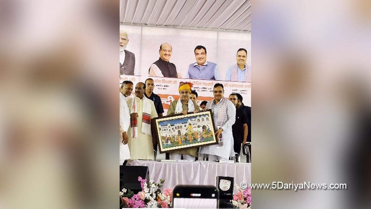 Nitin Gadkari, BJP, Bharatiya Janata Party, Bhajan Lal Sharma, BJP Rajasthan, Chief Minister Of Rajasthan, Jaipur, Om Birla