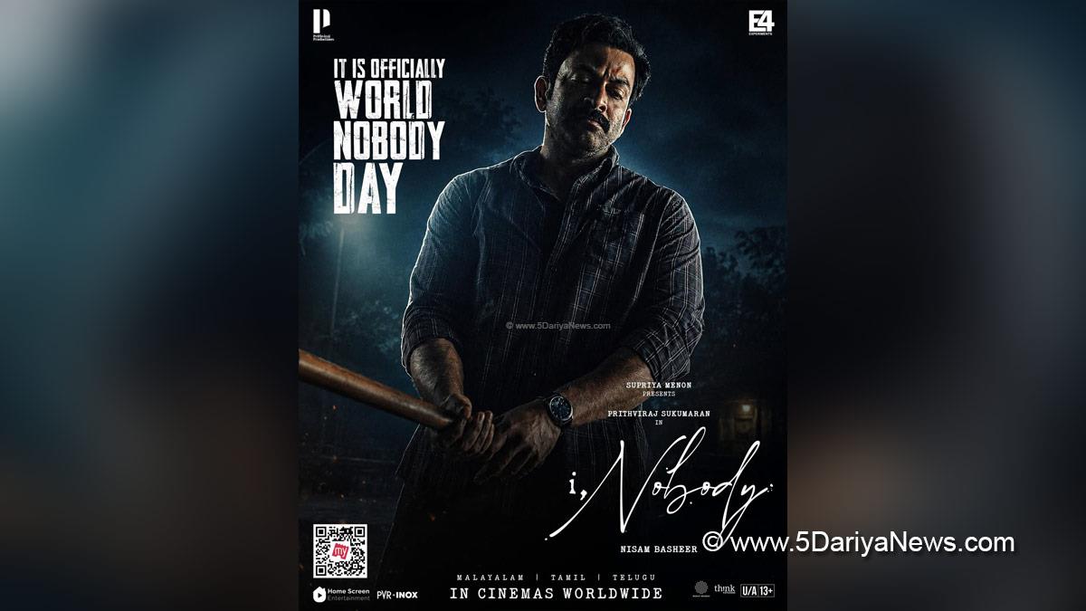 Prithviraj Sukumaran, Nissam Basheer, Nobody, Malayalam Film, Chennai