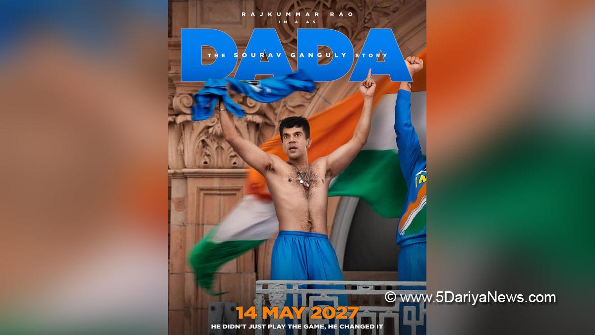 Rajkummar Rao, Dada The Sourav Ganguly Story, Sourav Ganguly Biopic, Bollywood, Bollywood News, Latest Bollywood News, Mumbai