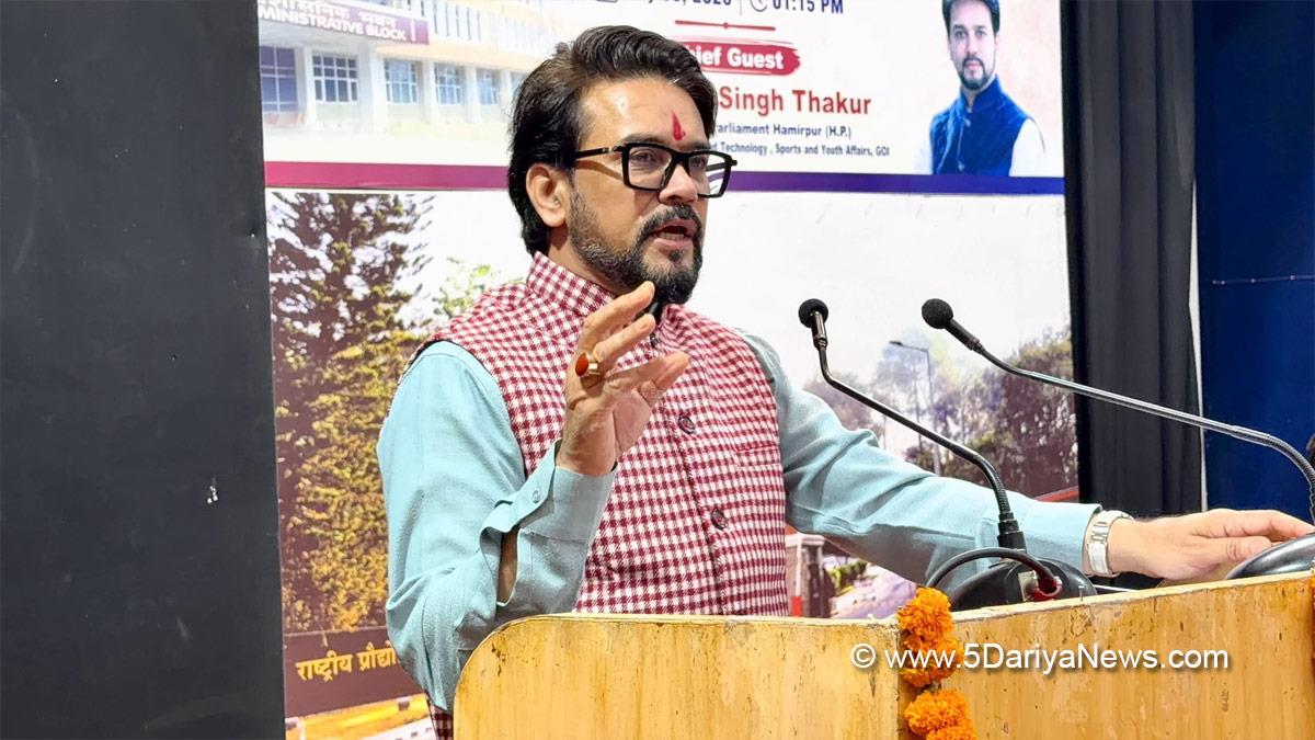 Anurag Thakur, Anurag Singh Thakur, BJP, Bharatiya Janata Party, Hamirpur