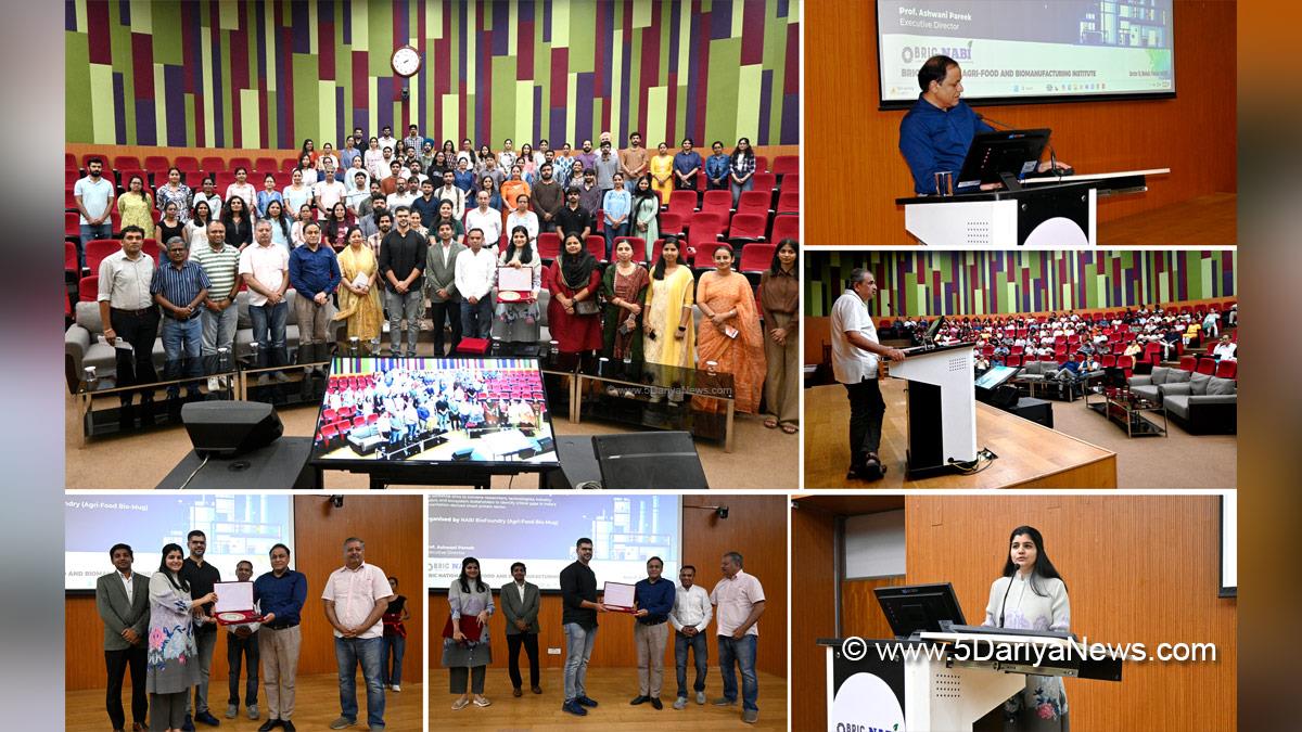Prof Ashwani Pareek, BRIC National Agri-Food and Bio-Manufacturing Institute, BRIC NABI, SAS Nagar, SAS Nagar Mohali, Mohali, Sahibzada Ajit Singh Nagar, Punjab, Punjab News, Latest Punjab News