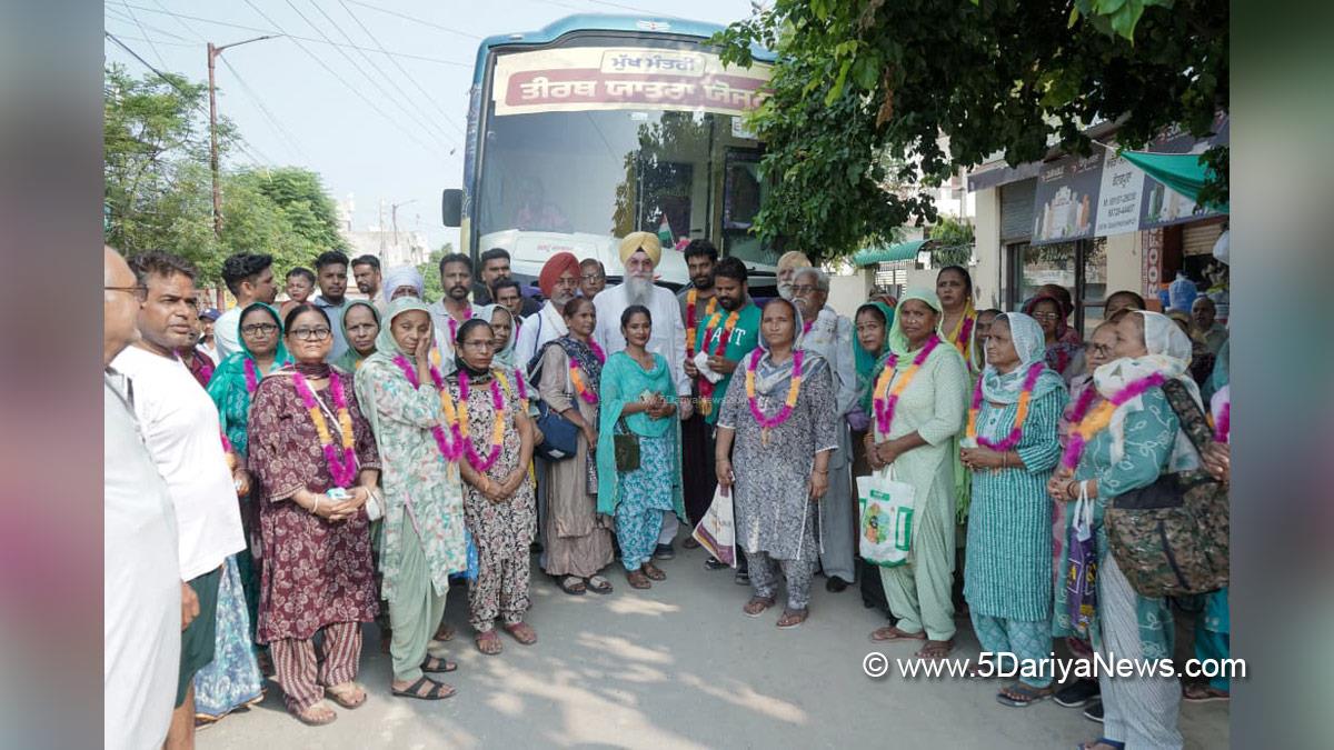 Kultar Singh Sandhwan, AAP Punjab, Punjab, Punjab News, Latest Punjab News, Mukh Mantri Teerth Yatra, Mukh Mantri Tirth Yatra Scheme