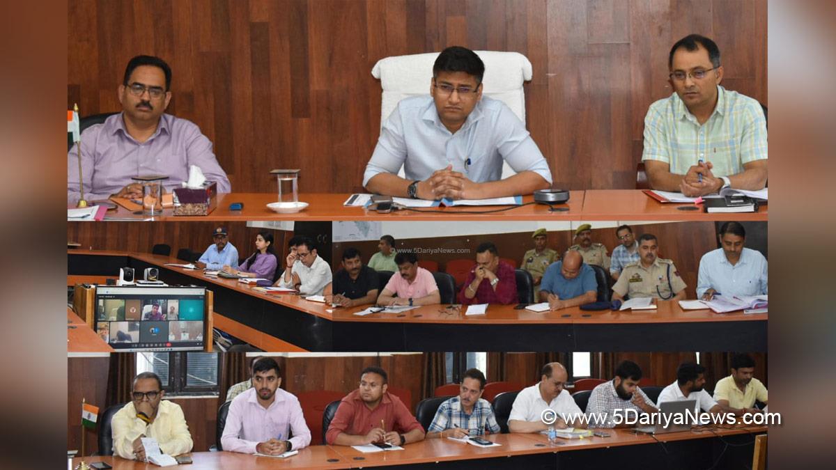 Kumar Abhishek, Reasi, Deputy Commissioner Reasi