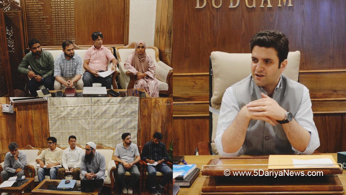 Athar Aamir Khan, Budgam, Deputy Commissioner Budgam, DC Budgam