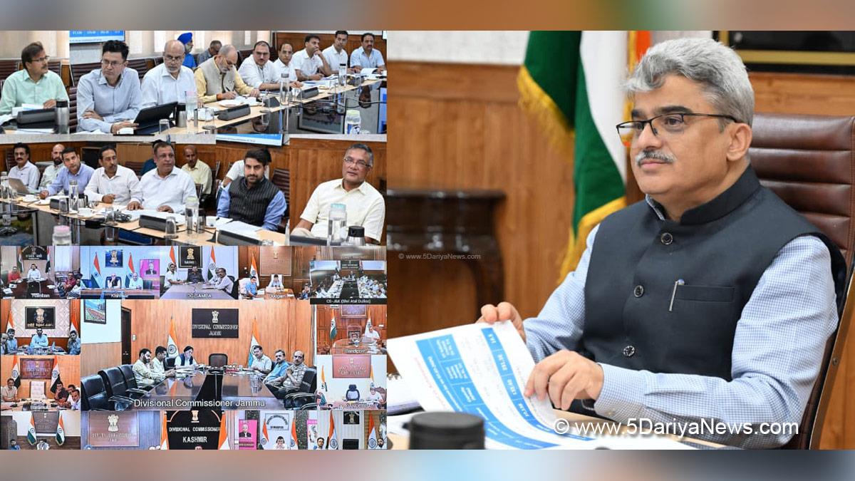 Atal Dulloo, Chief Secretary JK, Srinagar