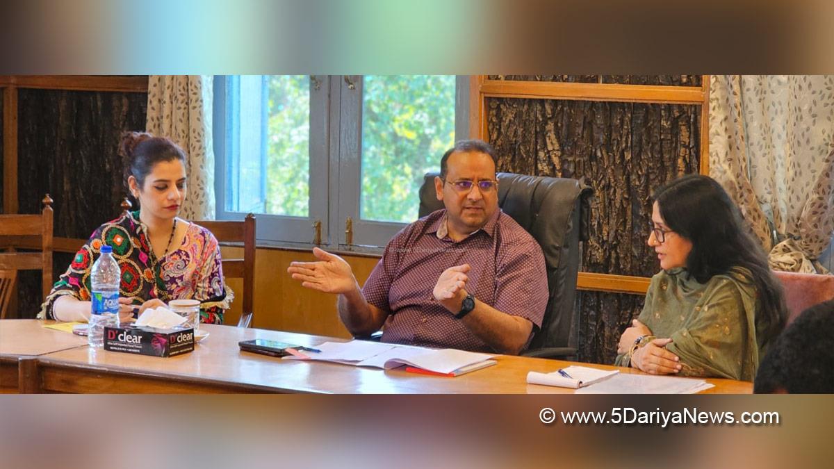 Saurabh Bhagat, Commissioner Secretary, Department of Public Grievances, Srinagar