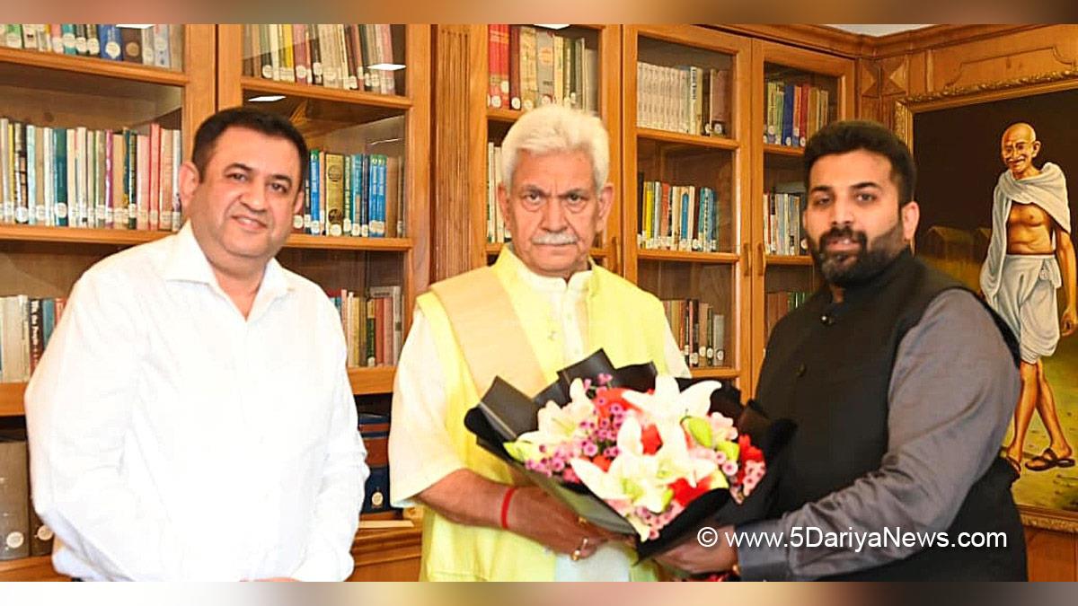 Manoj Sinha, Lieutenant Governor JK, Tarun Singla, Srinagar