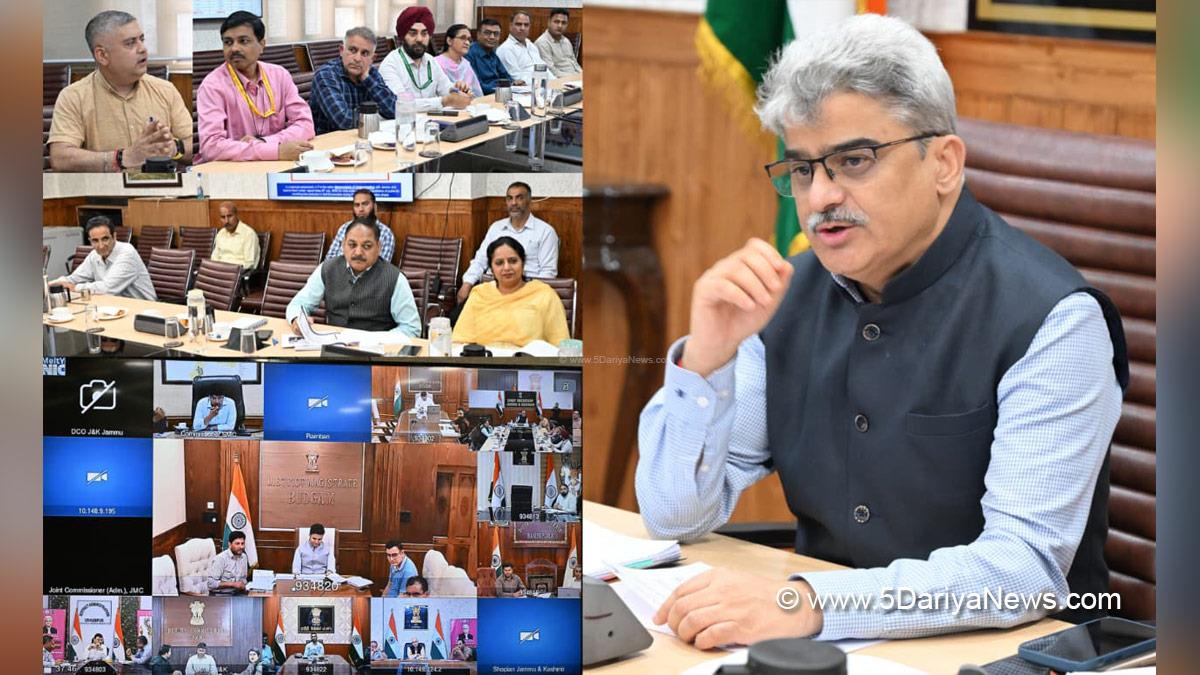 Atal Dulloo, Chief Secretary JK, Srinagar