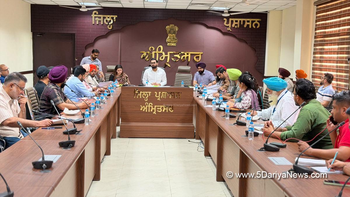 Dalwinderjit Singh, DC Amritsar, Amritsar, Deputy Commissioner Amritsar, Punjab, Punjab News, Latest Punjab News  