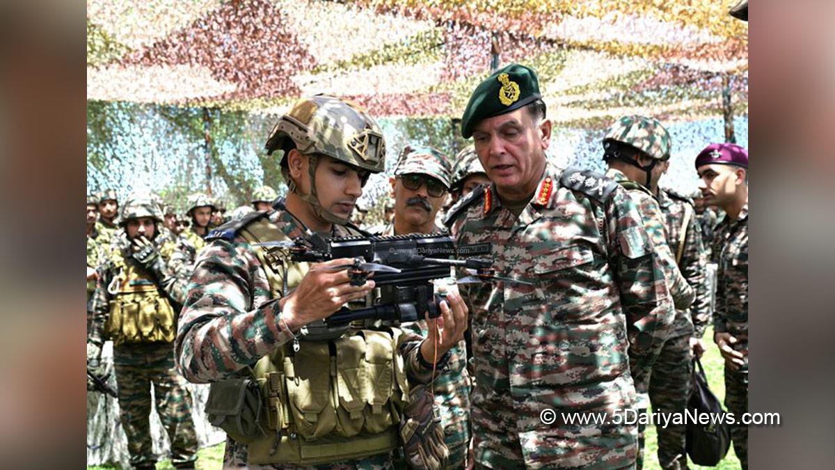 Military, General Dhiraj Seth, Indian Army, Chief of the Army Staff, COAS, Jammu