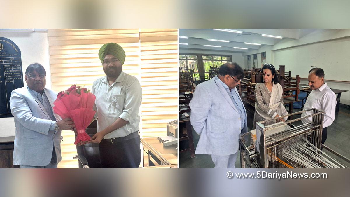 Dr Manish Kumar Jindal, Northern India Institute of Fashion Technology, NIIFT Mohali