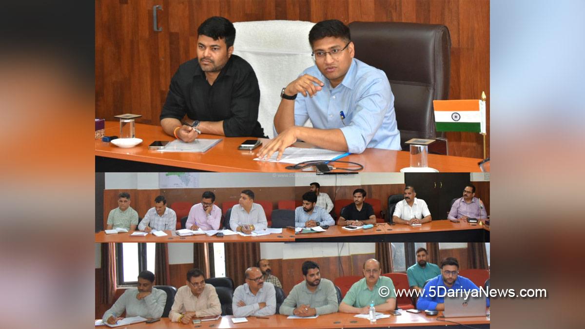 Kumar Abhishek, Reasi, DC Reasi, Deputy Commissioner Reasi, Dr Devansh Yadav