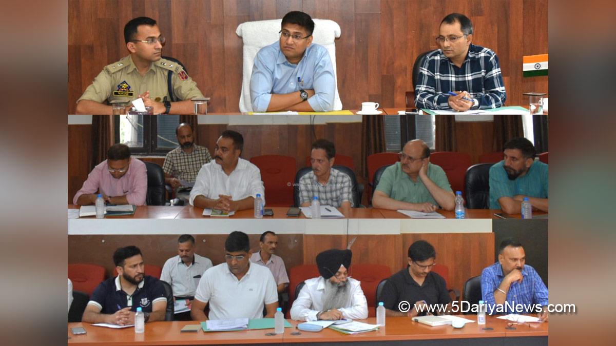 Kumar Abhishek, Reasi, DC Reasi, Deputy Commissioner Reasi