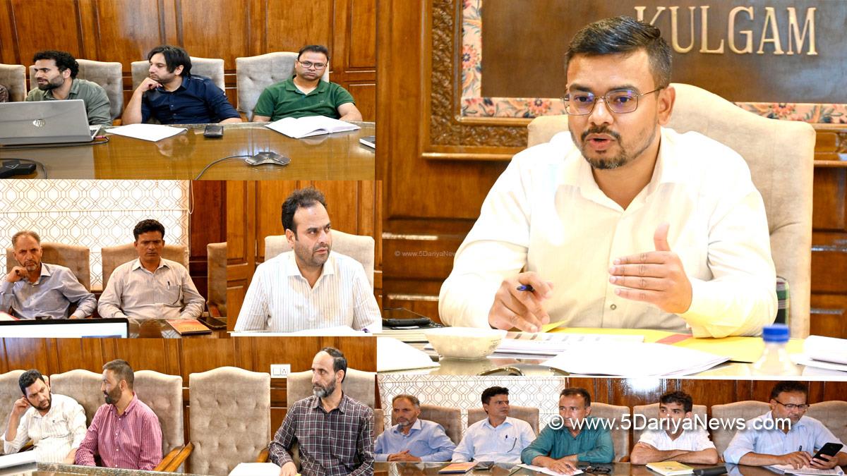 Shahzad Alam, Kulgam, DC Kulgam, Deputy Commissioner Kulgam