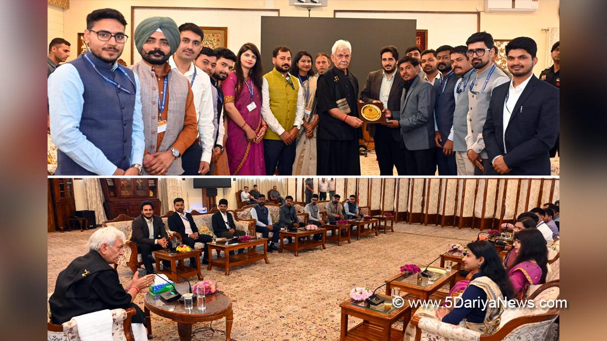 Manoj Sinha, Lieutenant Governor JK, Raj Bhavan, Jammu, Srinagar, Kashmir, Jammu And Kashmir
