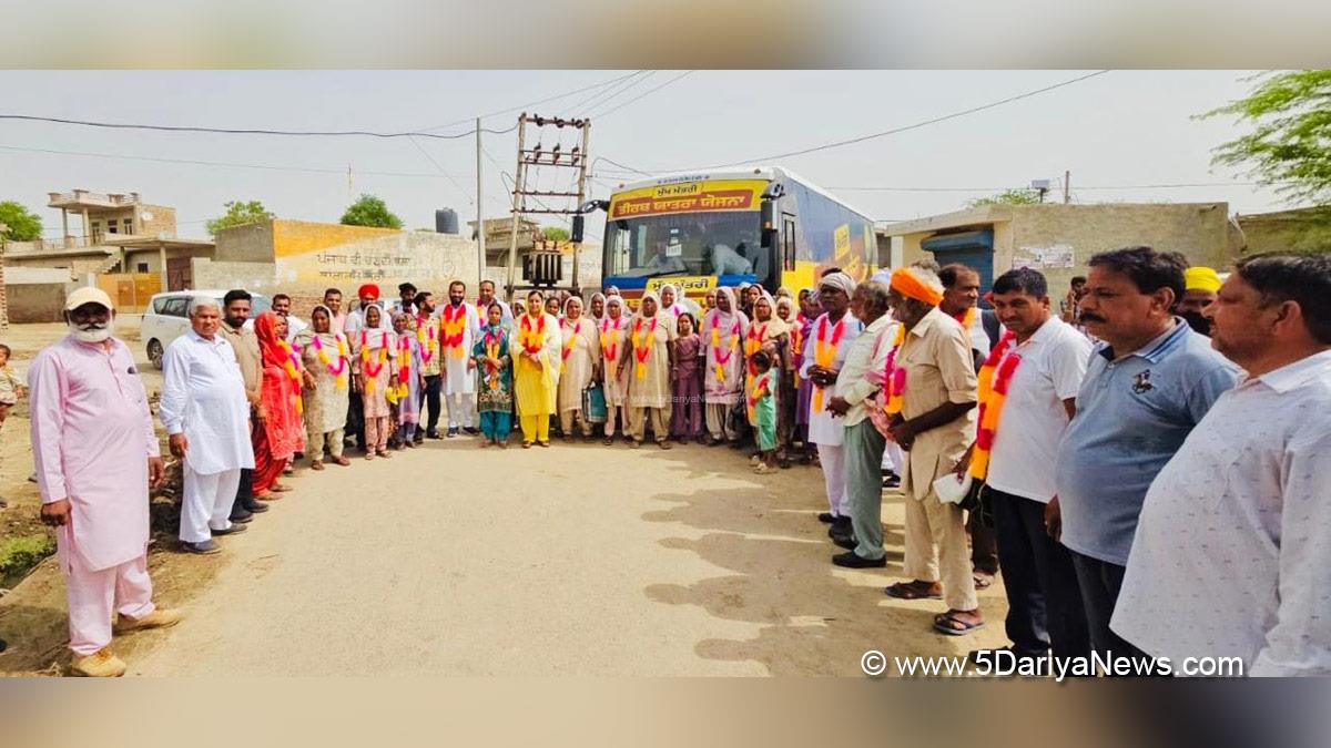 Narinder Pal Singh Sawna, Fazilka, AAP Punjab, Punjab, Punjab News, Latest Punjab News, Mukh Mantri Teerth Yatra, Mukh Mantri Tirth Yatra Scheme