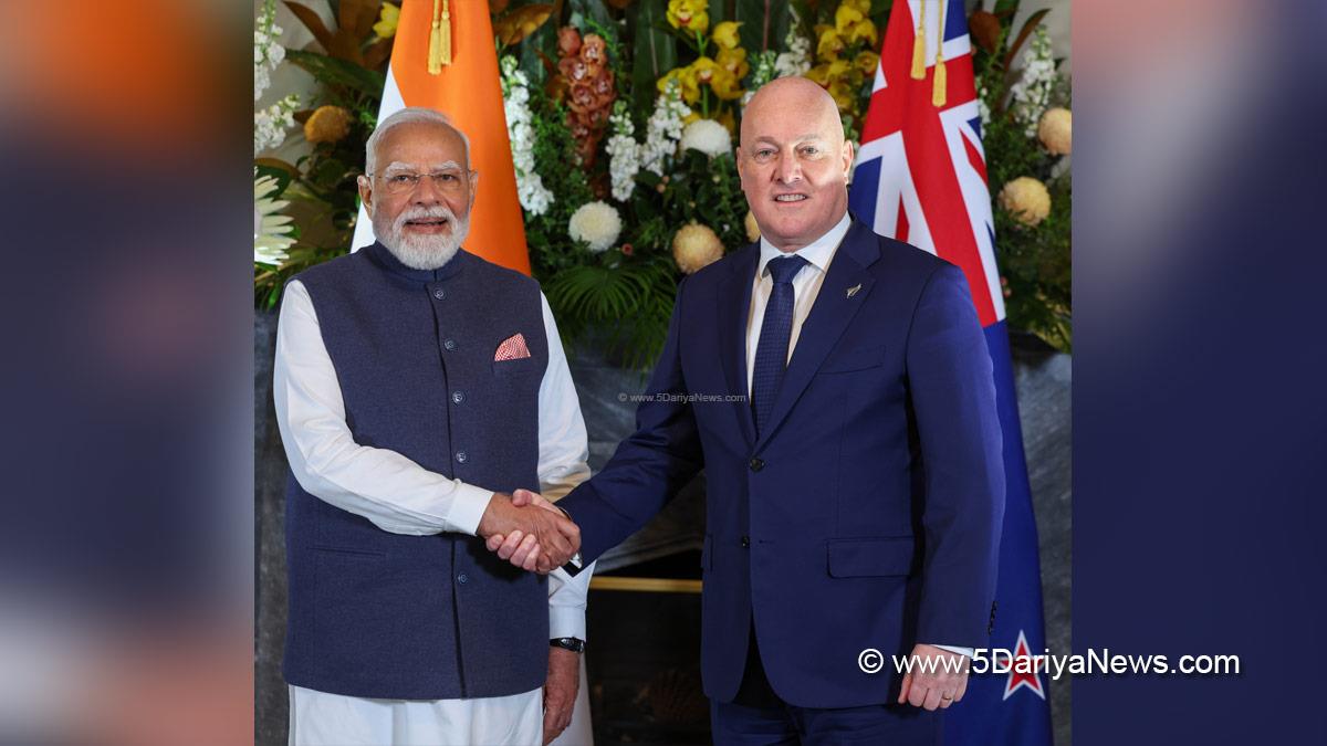 Narendra Modi, BJP, Bharatiya Janata Party, Prime Minister of India, Christopher Luxon, Auckland