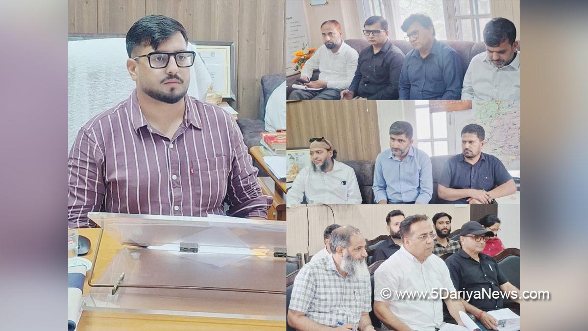 Abhishek Sharma, Rajouri, DC Rajouri, Deputy Commissioner Rajouri