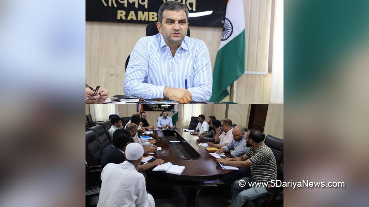 Mohammad Alyas Khan, Ramban, Deputy Commissioner Ramban